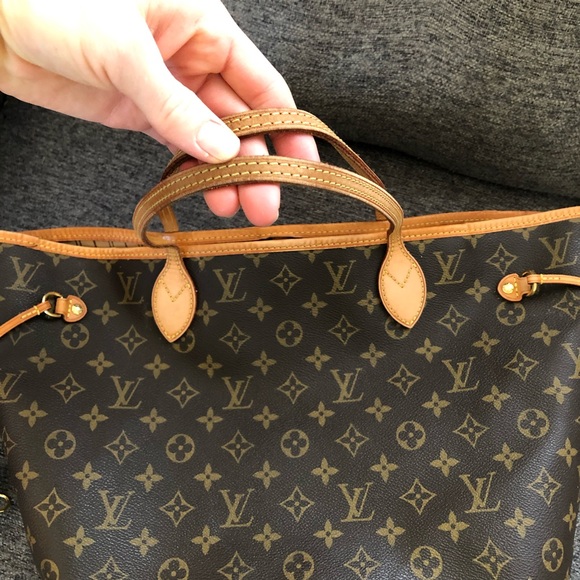 Authentic Louis Vuitton neverfull mm - Picture 6 of 12